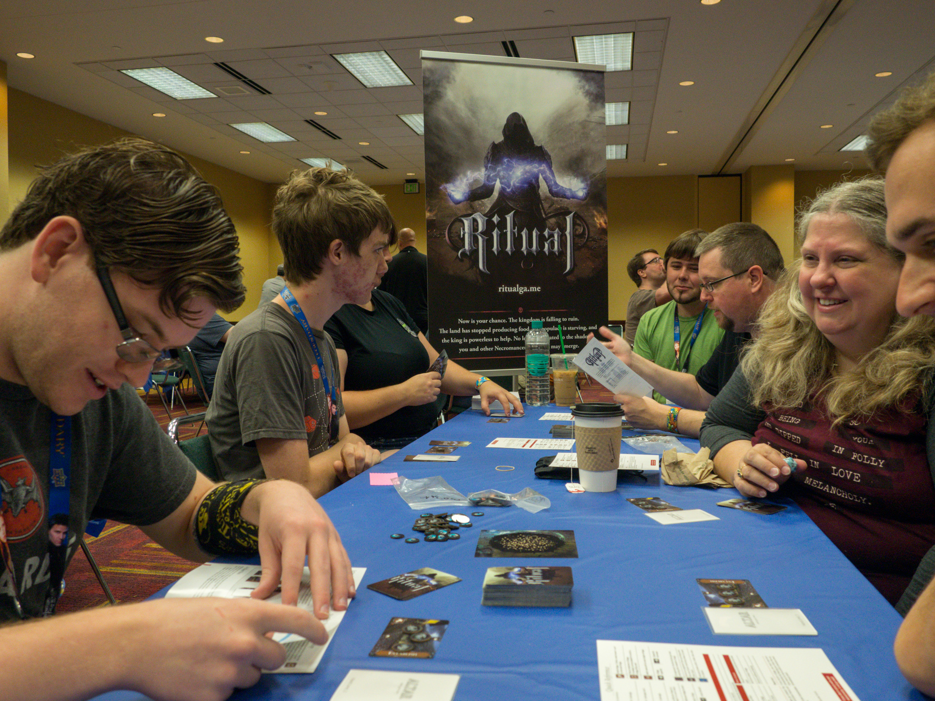 Playtesting at Gen Con 50 - First Exposure Playtest Hall
